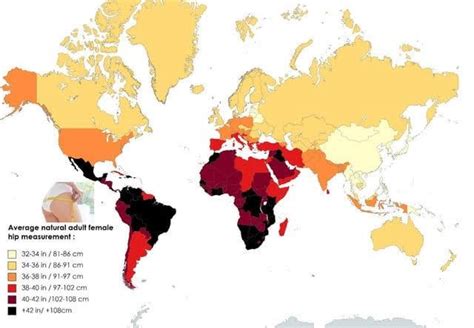 big butt measurements|Women’s butt sizes around the world revealed